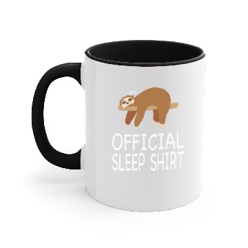 Discover Official sleep Accent Mugs Sloth