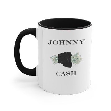 Discover johnny cash Accent Mugs