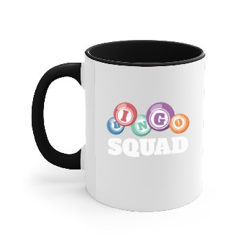 Discover Bingo Player Balls Lucky Number Accent Mugs