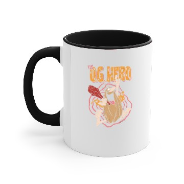 Discover Captain Caveman Og Hero Accent Mugs