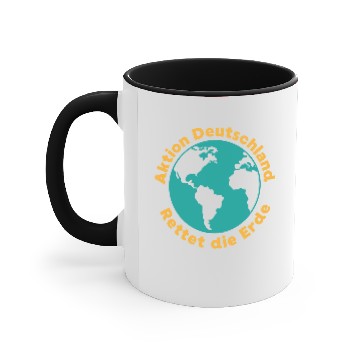 Discover Germany earth environment climate protection gift Accent Mugs