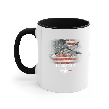 Discover F-4 Phantom II Accent Mugs- Combat Air Force Veteran U