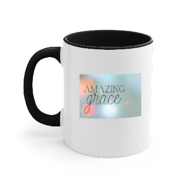 Discover amazing grace Accent Mugs