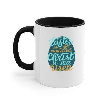 Discover Easter Jesus Christian Saying Accent Mugs