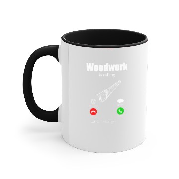 Discover Carpenter Carpenter Handyman Work Wood Timber Accent Mugs