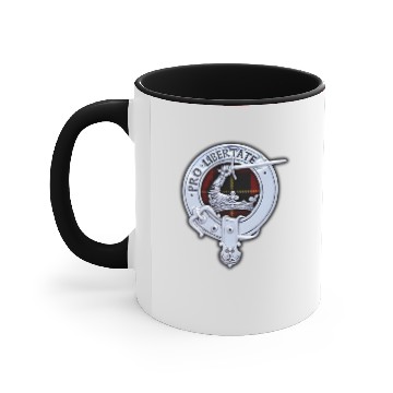 Discover Clan Wallace Crest & Tartan Accent Mugs