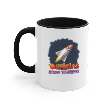Discover Official Space Traveler Accent Mugs