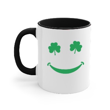 Discover Lucky, st patricks day Accent Mugs