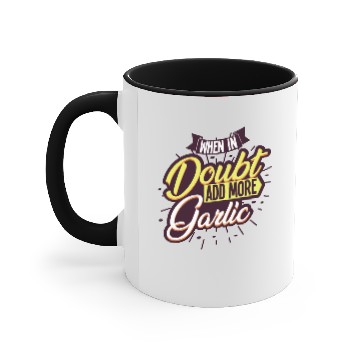 Discover Garlic Chef Kitchen Accent Mugs