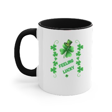 Discover Feeling Lucky Accent Mugs