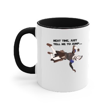 Discover Captain Rex getting Yeeted! Accent Mugs