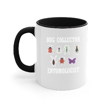 Discover Bug Collector Entomologist Lover Animal Accent Mugs