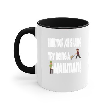 Discover Postman Postal worker Post Worker Post Office Gift Accent Mugs