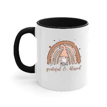 Discover Grateful And Blessed Accent Mugs