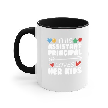 Discover Loves Her Kids Cute Assistant Principal Accent Mugs