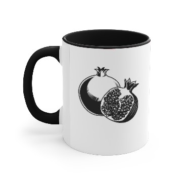 Discover Pomegranate fruit Accent Mugs