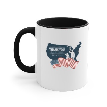 Discover MEMORIAL DAY 2021 THANK YOU ! Accent Mugs