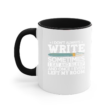 Discover Novelist Author Writer Accent Mugs