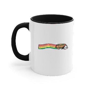 Discover Yay Hotdog Accent Mugs