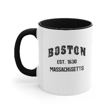 Discover Boston Massachusetts Gift Accent Mugs