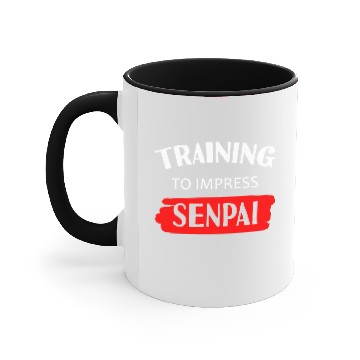 Discover Training To Impress Senpai 3 Accent Mugs