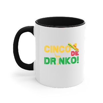 Discover Cinco De Drinko Accent Mugs