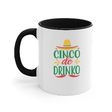 Discover Cinco De Drinko Accent Mugs