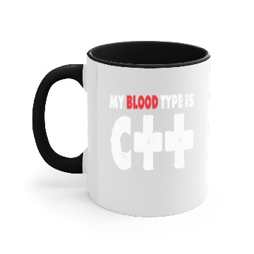 Discover Blood Group C++ Computer Science Binary Software Accent Mugs