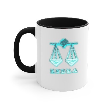 Discover Libra Zodiac Symbol Accent Mugs