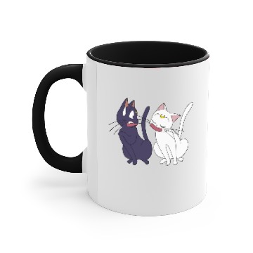 Discover Sailor Moon cats Accent Mugs
