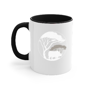 Discover Rhinoceros in Africa Accent Mugs