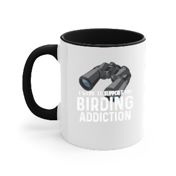 Discover Ornithology Quote for a Bird Watcher Accent Mugs