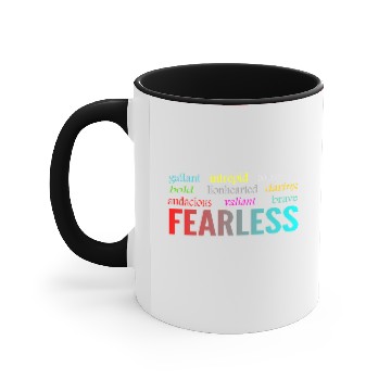 Discover Fearless Accent Mugs