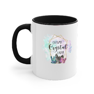Discover Crazy Crystal Lady Accent Mugs