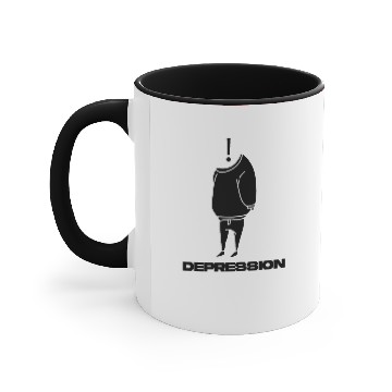 Discover Depression Accent Mugs