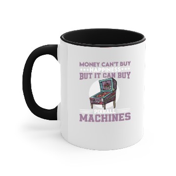 Discover Funny Pinball Machine Saying Accent Mugs