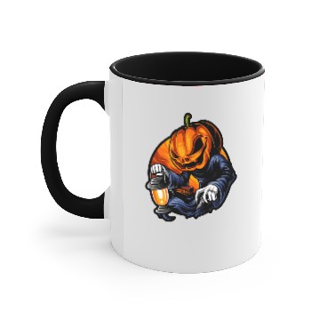 Discover jack o lantern 2 Accent Mugs