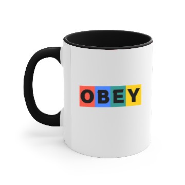 Discover obey big shot Accent Mugs