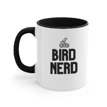 Discover Bird nerd Accent Mugs