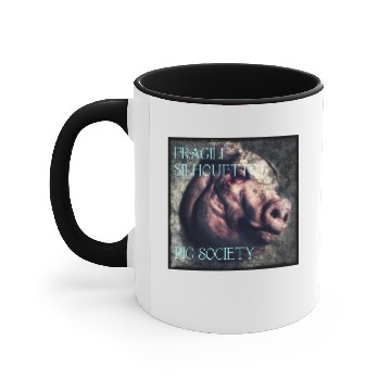 Discover Pig Society Accent Mugs
