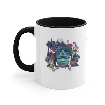 Discover ghost in the shell Accent Mugs