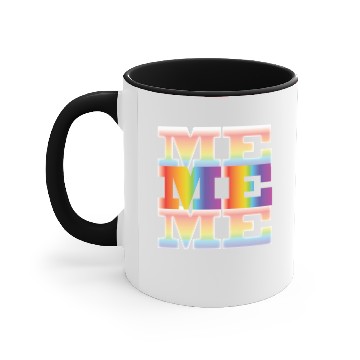 Discover rainbow bright Accent Mugs for you Edit