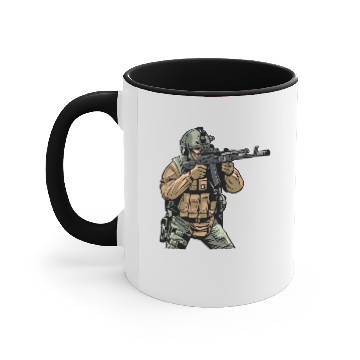 Discover special forces Accent Mugs