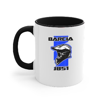 Discover Barcia Dirt Bike Racing Accent Mugs