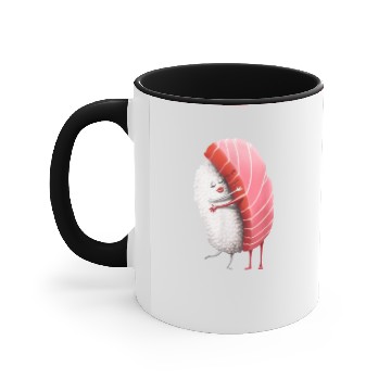 Discover Tuna Sushi Hug Accent Mugs