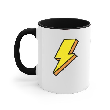 Discover Lightning bolt Accent Mugs