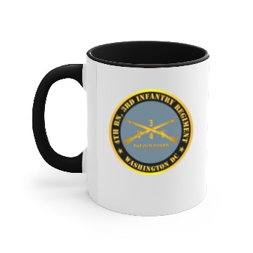 Discover 4th Bn 3rd Infantry Regiment Washington, DC Accent Mugs