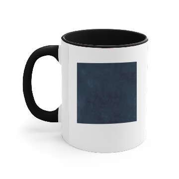 Discover Navy Blue Texture Accent Mugs