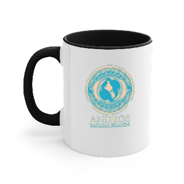 Discover Andros Bahamas Dolphins Accent Mugs