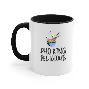 Discover Pho King Delicious 4 Accent Mugs